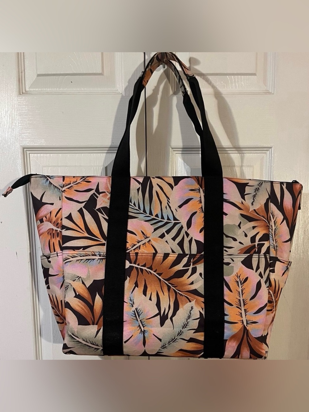 Billabong Tropical Tote Bag - EUC $75 - Picture 2 of 7